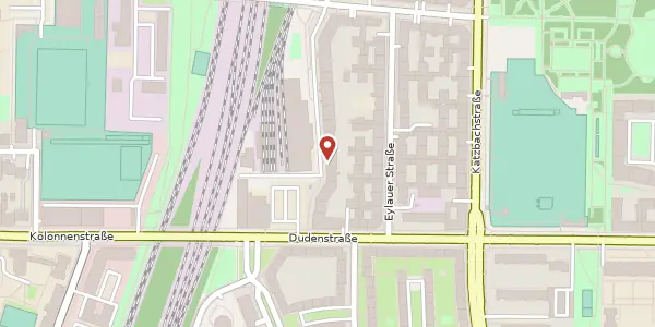 Karte der Umgebung von Am Lokdepot 12, 10965 Berlin