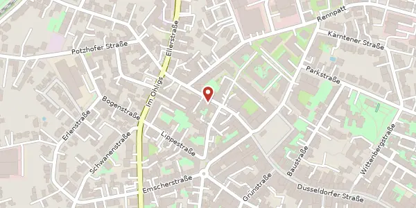 Karte der Umgebung von Düsseldorfer Str. 102, 42697 Solingen