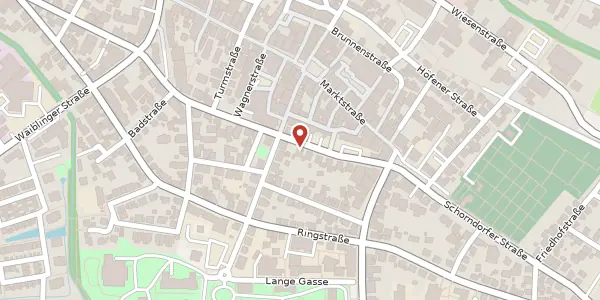 Karte der Umgebung von Wallstraße 16, 71364 Winnenden