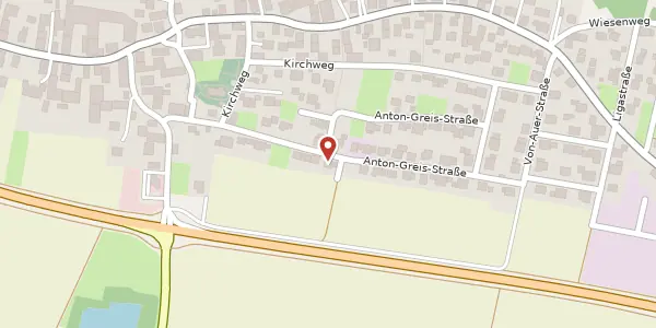 Karte der Umgebung von St.-Ursula-Str. 14, 93102 Pfatter-Geisling
