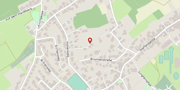 Karte der Umgebung von Höhenweg 23, 53347 Alfter