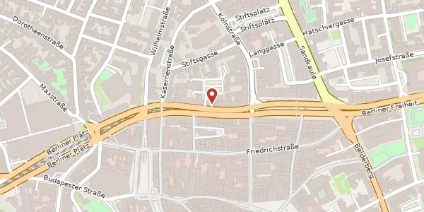 Karte der Umgebung von Oxfordstr. 10, 53111 Bonn
