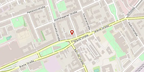 Karte der Umgebung von Breite Straße 7, 13187 Berlin