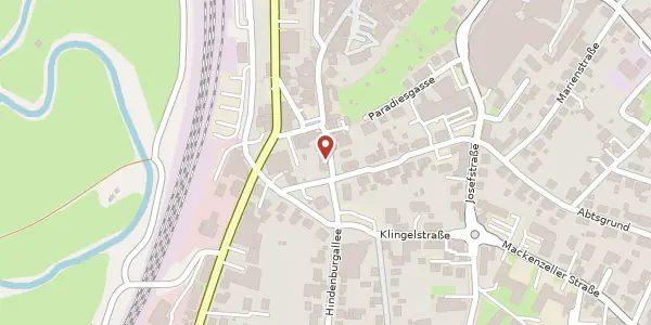 Karte der Umgebung von Brunnenstraße 7, 36088 Hünfeld