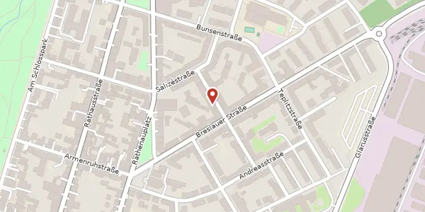Karte der Umgebung von Heppenheimerstraße 9, 65203 Wiesbaden