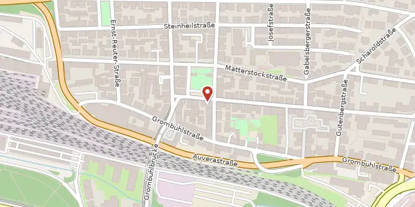 Karte der Umgebung von Wagnerplatz 2, 97080 Würzburg