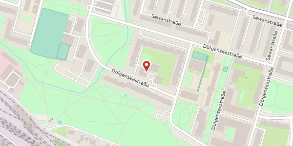 Karte der Umgebung von Dolgenseestraße 33, 10319 Berlin