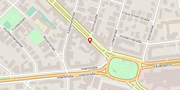 Karte der Umgebung von Reichsstraße 106, 14052 Berlin