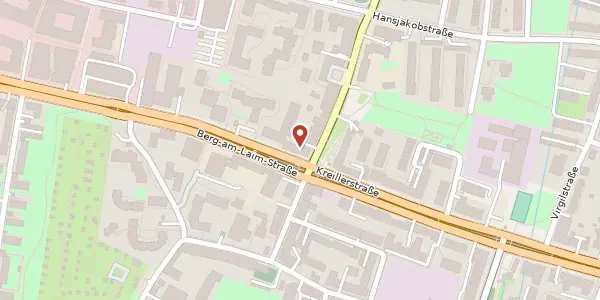Karte der Umgebung von Baumkirchner Str. 13, 81673 München