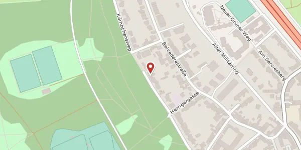 Karte der Umgebung von Kampchensweg 32, 50933 Köln