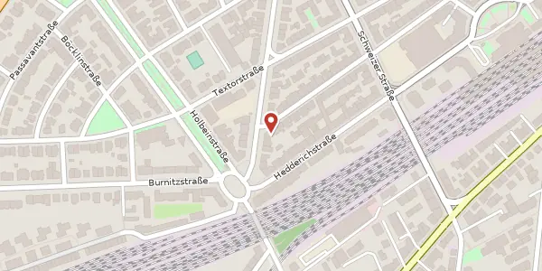 Karte der Umgebung von Kaulbachstr. 71a, 60596 Frankfurt