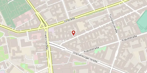 Karte der Umgebung von Linienstraße 127, 10115 Berlin