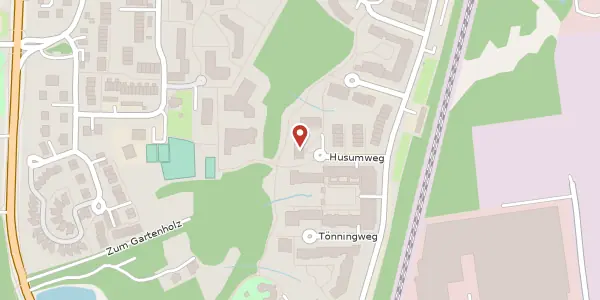 Karte der Umgebung von Husumweg 12, 22926 Ahrensburg