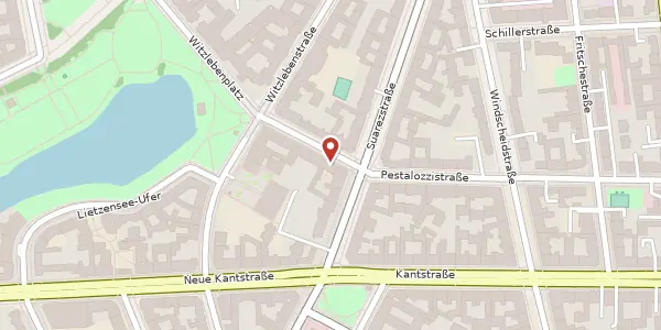 Karte der Umgebung von Steifensandstraße 9, 14057 Berlin