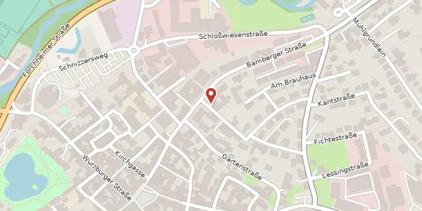 Karte der Umgebung von Bamberger Str. 30, 91413 Neustadt