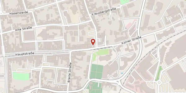 Karte der Umgebung von Hauptstr. 1-7, 50226 Frechen