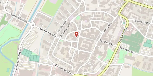Karte der Umgebung von Steubstr. 6, 86551 Aichach
