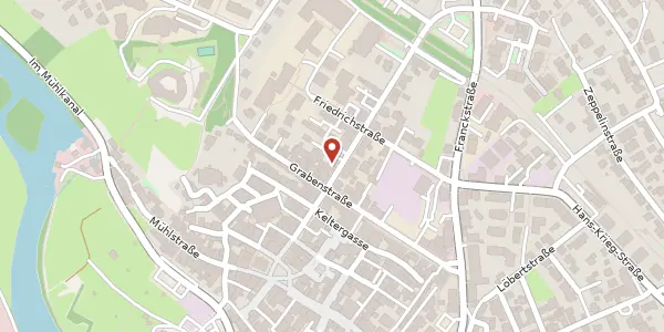 Karte der Umgebung von Heilbronner Straße 13, 71665 Vaihingen/Enz