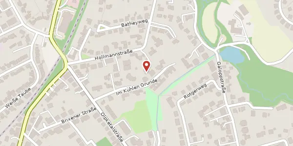 Karte der Umgebung von Im Kühlen Grunde 14, 44229 Dortmund