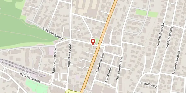 Karte der Umgebung von Augsburger Str. 11, 87629 Füssen