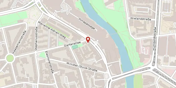 Karte der Umgebung von Blumenauer Straße 17, 30449 Hannover