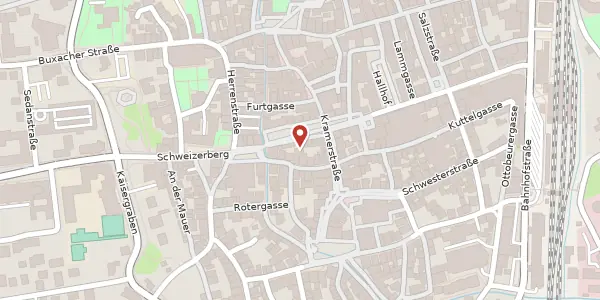 Karte der Umgebung von Weinmarkt 5 a, 87700 Memmingen