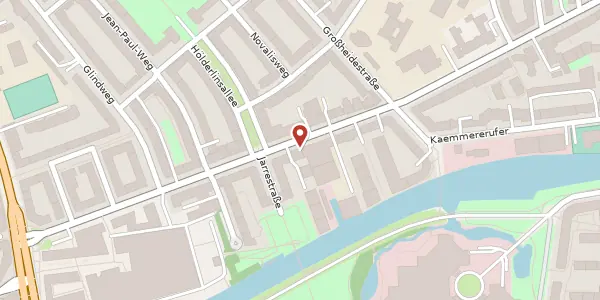 Karte der Umgebung von Jarrestraße 44, 22303 Hamburg