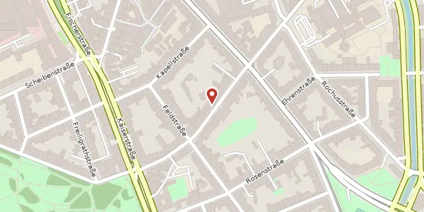 Karte der Umgebung von Sternstr. 32, 40479 Düsseldorf