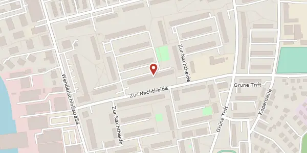 Karte der Umgebung von Zur Nachtheide 73, 12557 Berlin