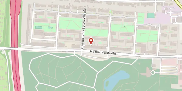 Karte der Umgebung von Therese-von-Bayern-Str. 31, 81737 München