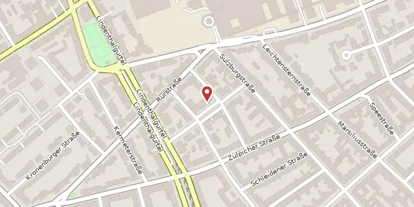 Karte der Umgebung von Nidegger Str. 8, 50937 Köln