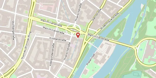 Karte der Umgebung von Maximilianstr. 56, 80538 München