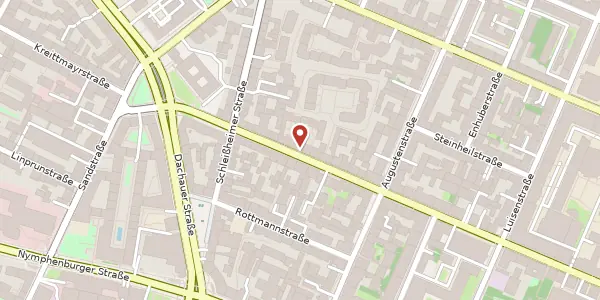 Karte der Umgebung von Gabelsbergerstr. 56, 80333 München