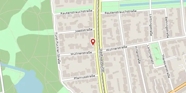 Karte der Umgebung von Stadtwaldgürtel 33, 50935 Köln