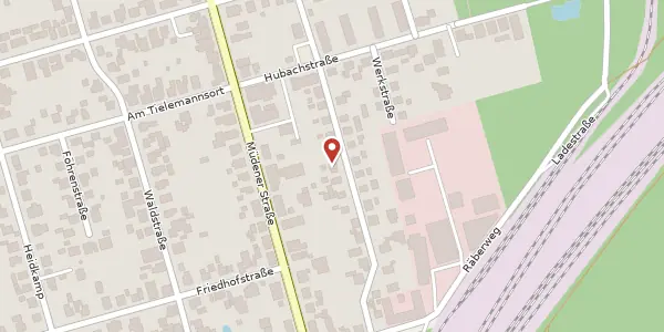 Karte der Umgebung von Gartenstraße 7, 29345 Unterlüß