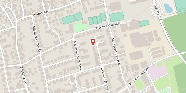Karte der Umgebung von Stettiner Str. 10, 60388 Frankfurt