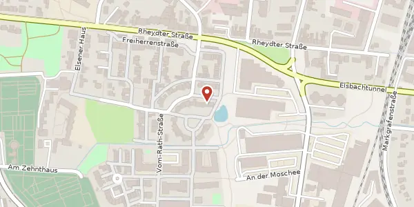 Karte der Umgebung von Konrad-Thomas-Str. 25, 41515 Grevenbroich
