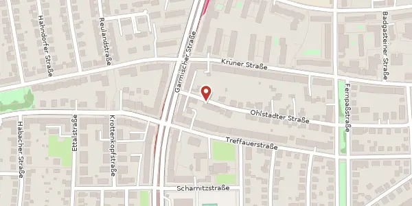Karte der Umgebung von Ohlstadter Str. 45 b, 81373 München