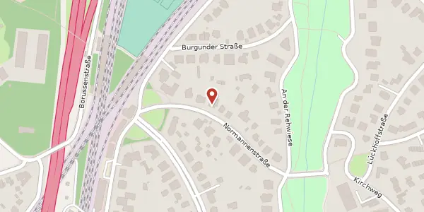 Karte der Umgebung von Normannenstraße 6, 14129 Berlin
