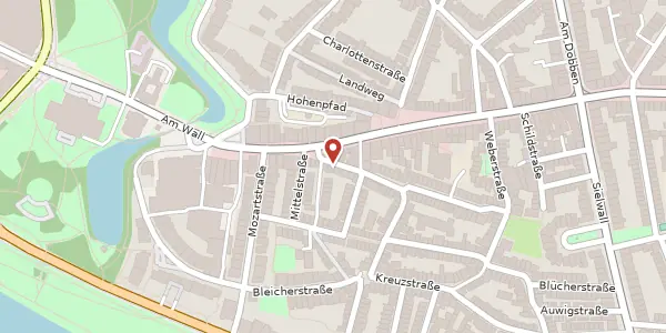 Karte der Umgebung von St.-Pauli-Str. 5, 28203 Bremen