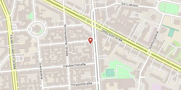 Karte der Umgebung von Richard-Wagner-Straße 51, 10585 Berlin