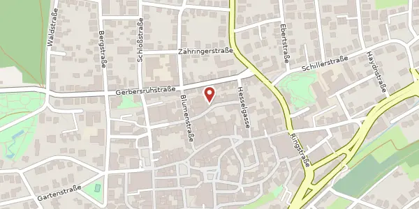 Karte der Umgebung von Hesselgasse 40, 69168 Wiesloch