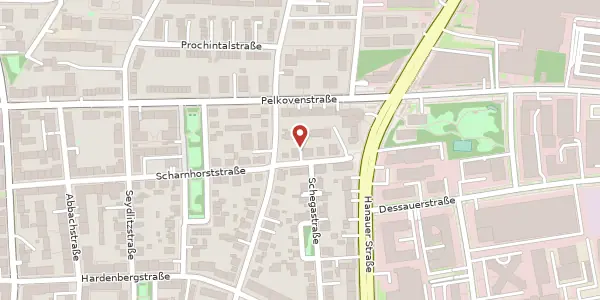 Karte der Umgebung von Scharnhorstr. 45 a, 80992 München