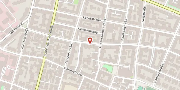 Karte der Umgebung von Georgenstr. 99, 80798 München