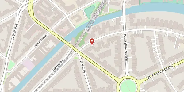 Karte der Umgebung von Isestraße 76, 20149 Hamburg
