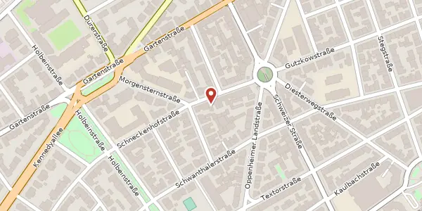 Karte der Umgebung von Schneckenhofstr. 15, 60596 Frankfurt