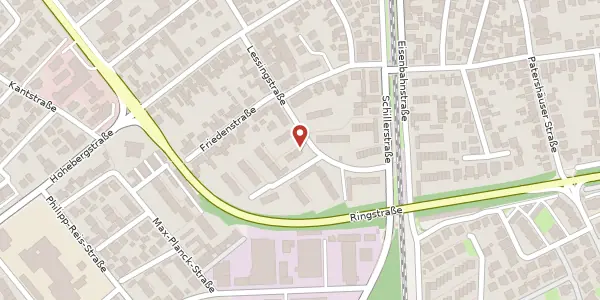 Karte der Umgebung von Lessingstr. 51, 63150 Heusenstamm