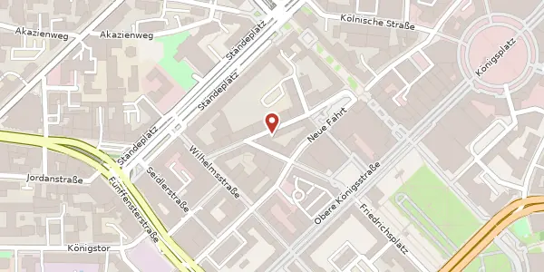 Karte der Umgebung von Wolfsschlucht 6A, 34117 Kassel