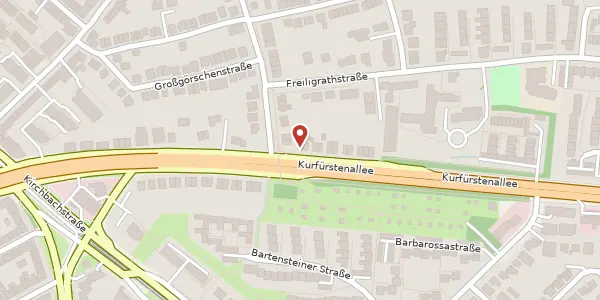 Karte der Umgebung von Kurfürstenallee 104, 28211 Bremen