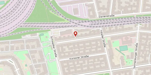 Karte der Umgebung von Kopenhagener Straße 32, 10437 Berlin